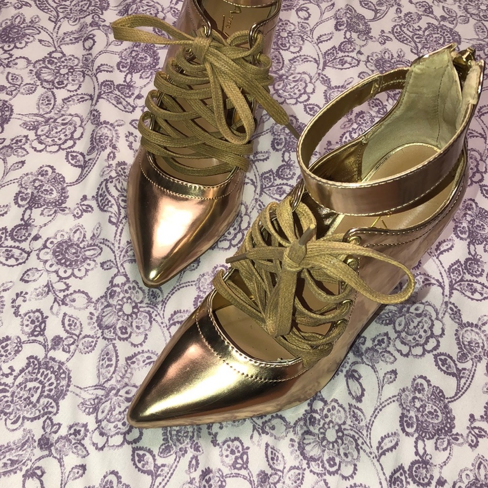 Gold Heels